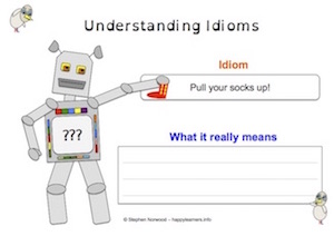 Idioms - Worksheet 5